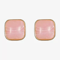 Liz Claiborne Pink 13.7mm Stud Earrings