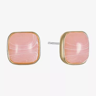 Liz Claiborne Pink 13.7mm Stud Earrings