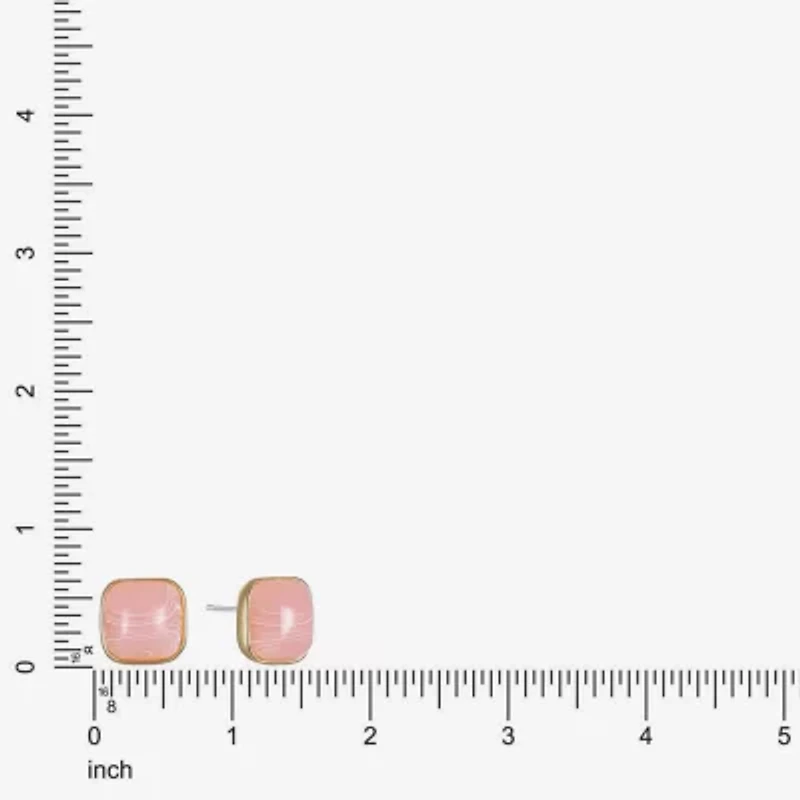 Liz Claiborne Pink 13.7mm Stud Earrings