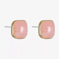 Liz Claiborne Pink 13.7mm Stud Earrings
