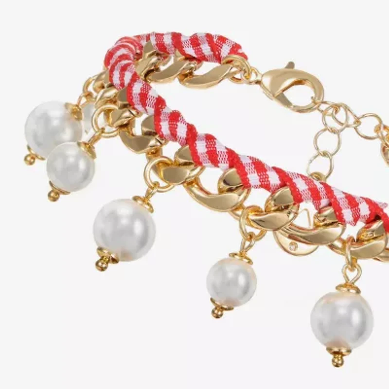 Liz Claiborne Womens Round Strand Bracelet