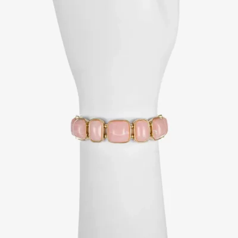Liz Claiborne Womens Pink Stretch Bracelet