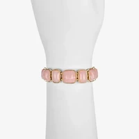 Liz Claiborne Womens Pink Stretch Bracelet
