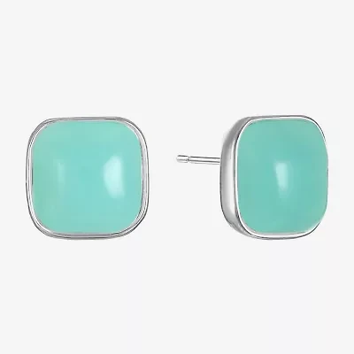 Liz Claiborne Blue 13.7mm Stud Earrings