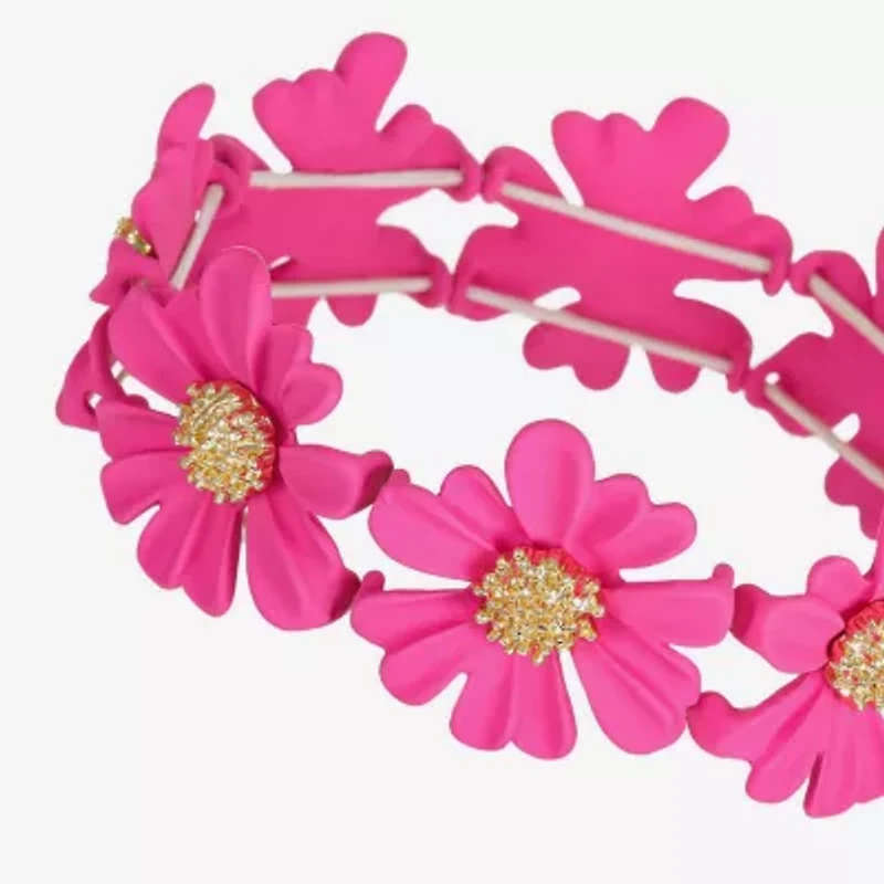 Liz Claiborne Womens Flower Stretch Bracelet