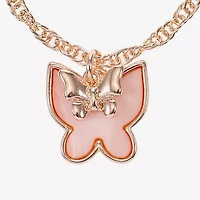 Liz Claiborne Womens Shell Butterfly 2-pc. Jewelry Set