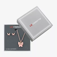 Liz Claiborne Womens Shell Butterfly 2-pc. Jewelry Set