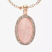 Liz Claiborne Womens Shell Oval 2-pc. Jewelry Set