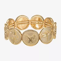 Monet Jewelry Womens Round Stretch Bracelet