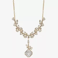 Monet Jewelry Womens Glass 17 Inch Y Necklace