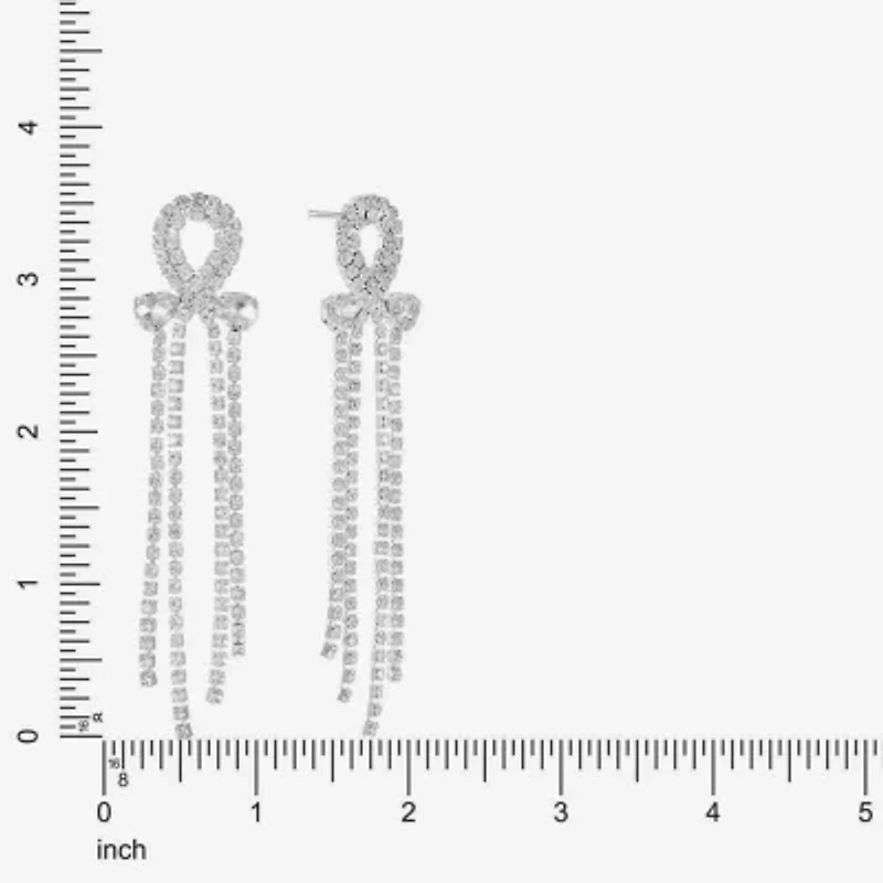 Monet Jewelry Womens Glass Pear Hypoallergenic Drop Earrings