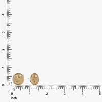 Monet Jewelry 16mm Round Stud Earrings