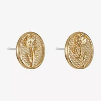 Monet Jewelry 16mm Round Stud Earrings