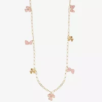 Liz Claiborne Womens Glass 34 Inch Strand Necklace