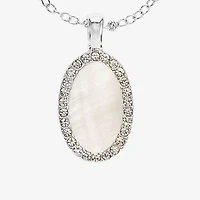 Liz Claiborne Womens Shell Oval 2-pc. Jewelry Set