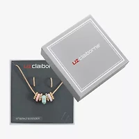 Liz Claiborne Womens Glass 2-pc. Jewelry Set