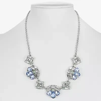 Monet Jewelry Womens Pink 17 Inch Collar Necklace