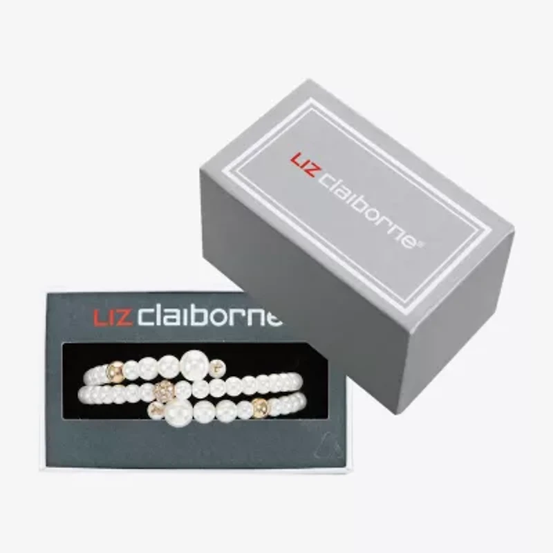 Liz Claiborne Womens Glass Wrap Bracelet
