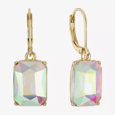 Monet Jewelry Womens Glass Drop Earrings