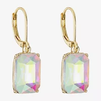 Monet Jewelry Womens Glass Drop Earrings
