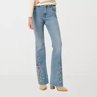 JS Jessica Simpson Womens Flare High Rise Pant