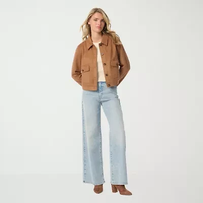 JS Jessica Simpson Womens Wide Leg High Rise Pant