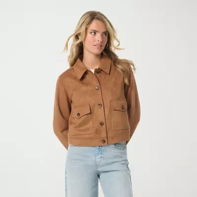 JS Jessica Simpson Womens Midweight Bomber Jacket