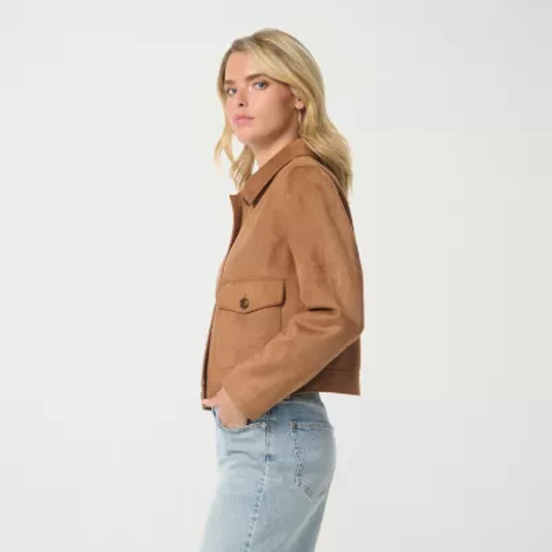 JS Jessica Simpson Womens Midweight Bomber Jacket