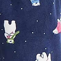 North Pole Trading Co. Polar Bear Unisex Adult Microfleece Matching Family Pajama Pants