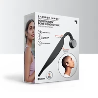 Sharper Image Soundhaven Bone Conduction Wireless Headphones