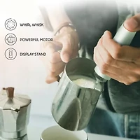 Sharper Image Milk Frother For Dense and Long Lasting Foam Creation