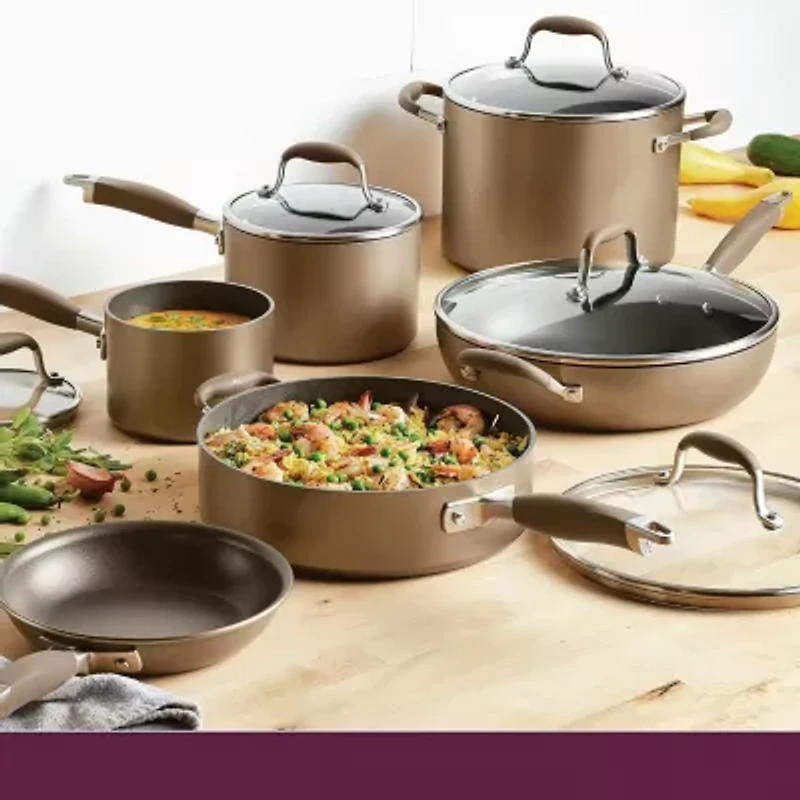 Anolon Advanced Home Hard Anodized 11-pc. Cookware Set