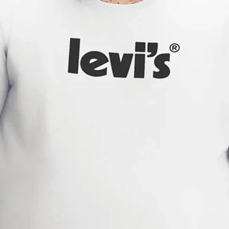 Levi's Mens Crew Neck Short Sleeve Regular Fit Big and Tall Graphic T-Shirt