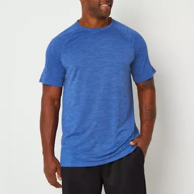 Xersion EverAir Mens Crew Neck Short Sleeve Quick Dry Active Big and Tall T-Shirt