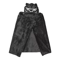 Black Panther Hooded Wearable Blanket