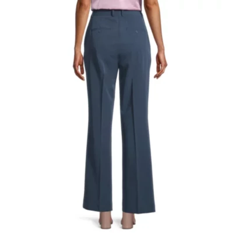 Worthington Womens Adaptive Straight High Rise Trouser