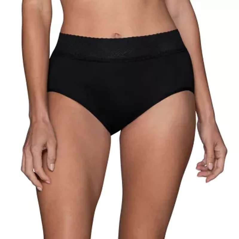Vanity Fair Effortless Lace Top Brief Panty- 13276