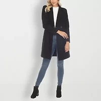 White Mark Womens Midweight Car Coat