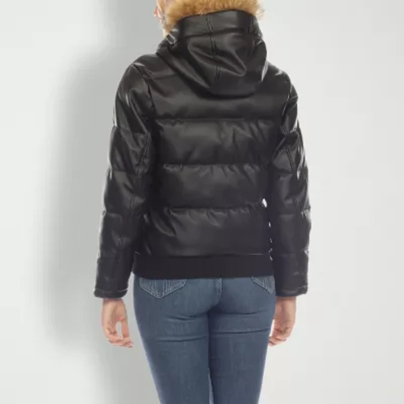 White Mark Womens Midweight Bomber Jacket