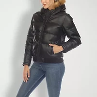 White Mark Womens Midweight Bomber Jacket