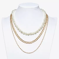 Bijoux Bar Womens 18 Inch Strand Necklace