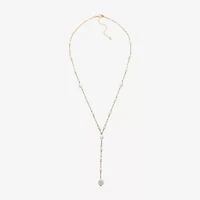 Bijoux Bar Gold Tone Womens 20 Inch Y Necklace