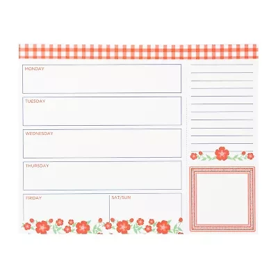 Martha Stewart Weekly Meal Planner Notepads