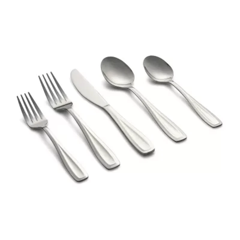 Cambridge Waylen 40-pc. Flatware Set & Caddy