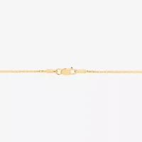 Made in Italy Womens 14K Gold Inch Wheat Chain Necklace