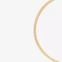 Made in Italy Womens 10K Gold Stretch Bracelet