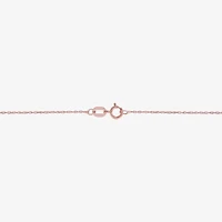 Limited Quantities! Womens 10K Rose Gold 18 Inch Singapore Chain Necklace