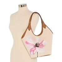 Liz Claiborne Sasha Canvas Tote Bag