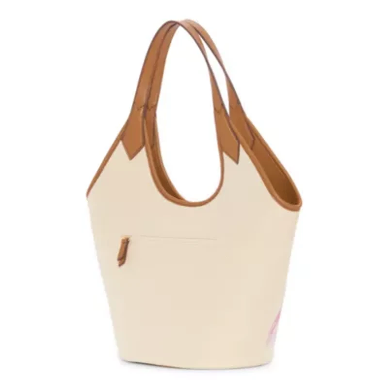 Liz Claiborne Sasha Canvas Tote Bag