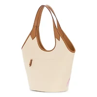 Liz Claiborne Sasha Canvas Tote Bag